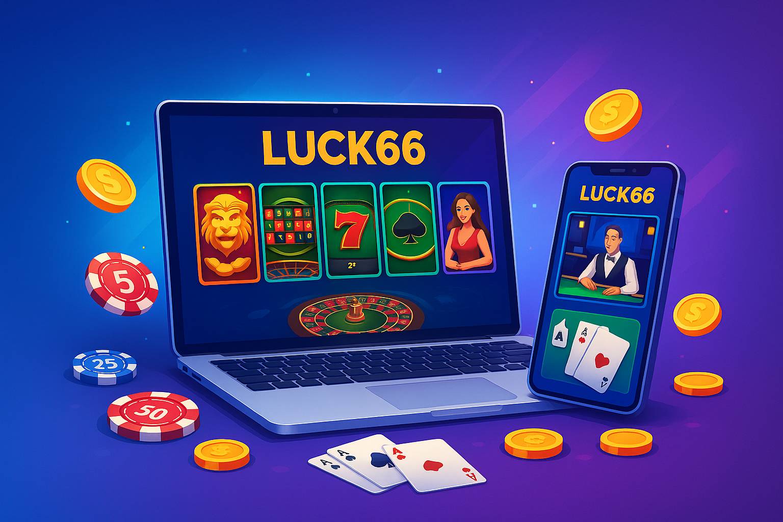 Jogos de cassino online lUCK66