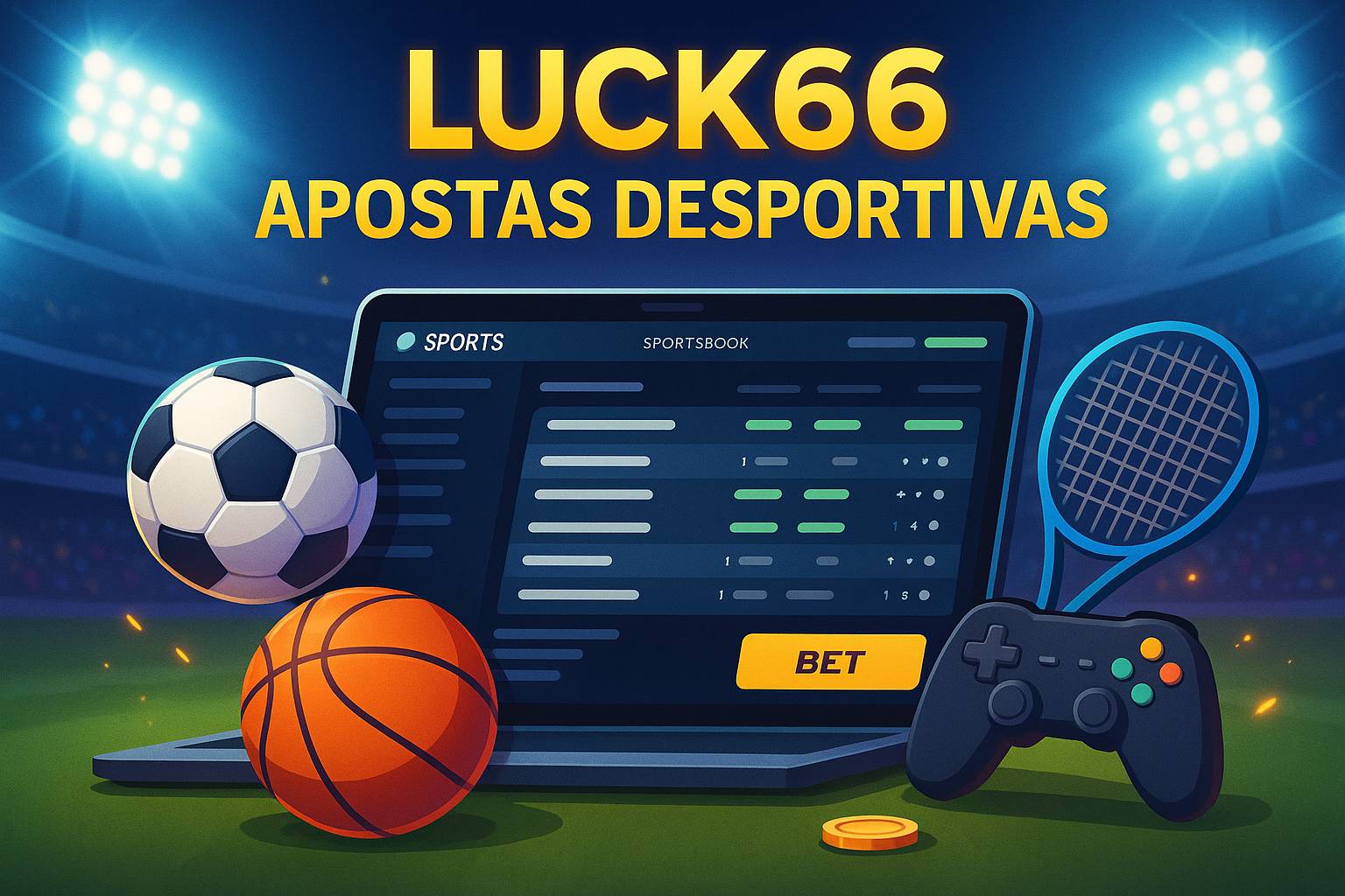 Apostas esportivas no cassino online lUCK66