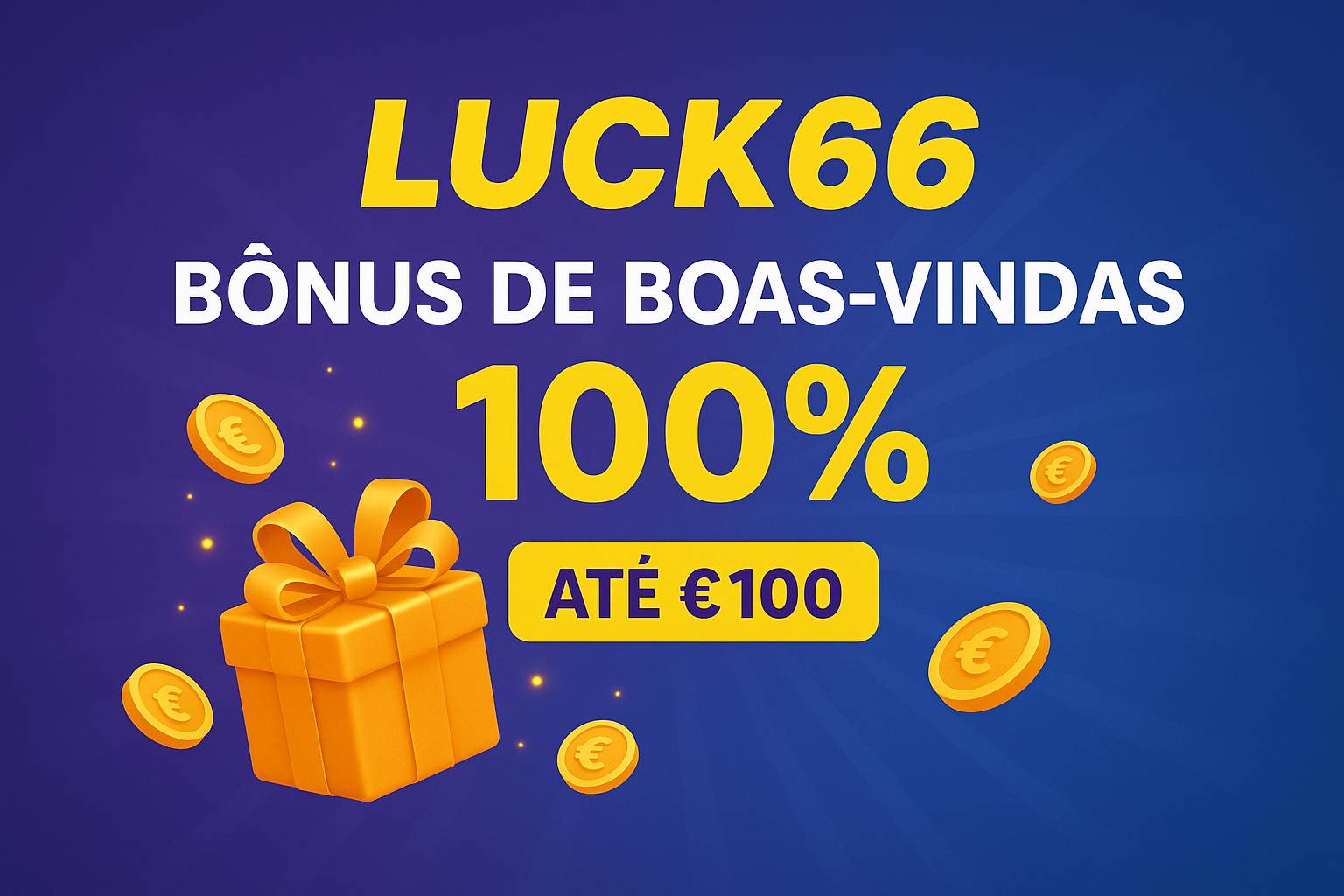 Criar uma nova Conta no plataforma lUCK66