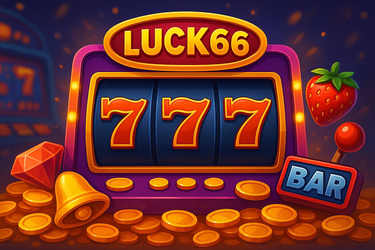Explore o mundo das slot machines no lUCK66Casino